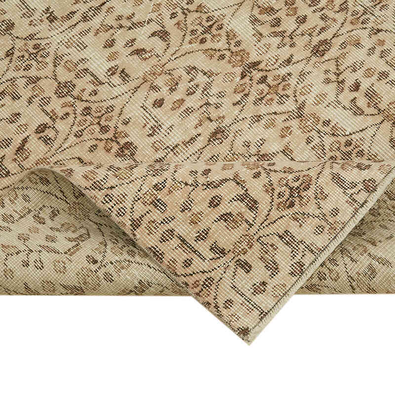Vintage Turkish Hand-Knotted Rug - 5' 9" x 8' 7" (69" x 103") - K0060050