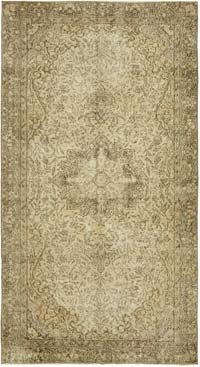 El Dokuma Vintage Halı - 142 cm x 257 cm