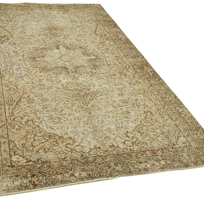 Vintage Turkish Hand-Knotted Rug - 4' 8" x 8' 5" (56" x 101") - K0060052