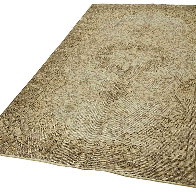 Vintage Turkish Hand-Knotted Rug - 4' 8" x 8' 5" (56" x 101") - K0060052