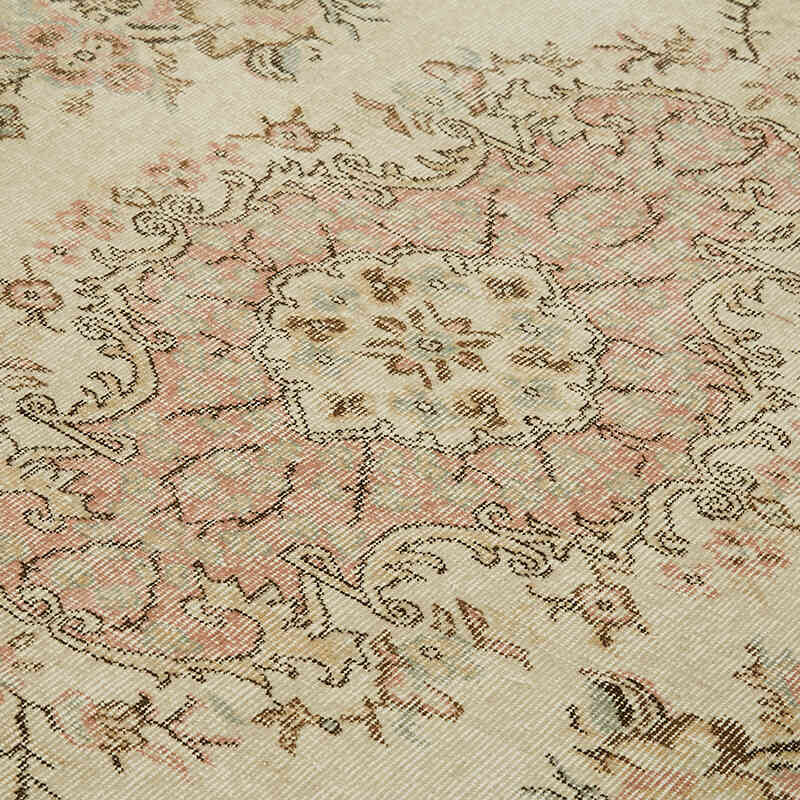 El Dokuma Vintage Halı - 168 cm x 258 cm - K0060053