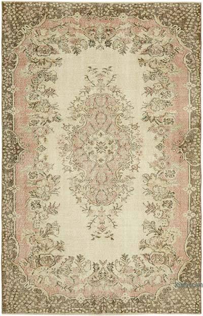 El Dokuma Vintage Halı - 168 cm x 258 cm