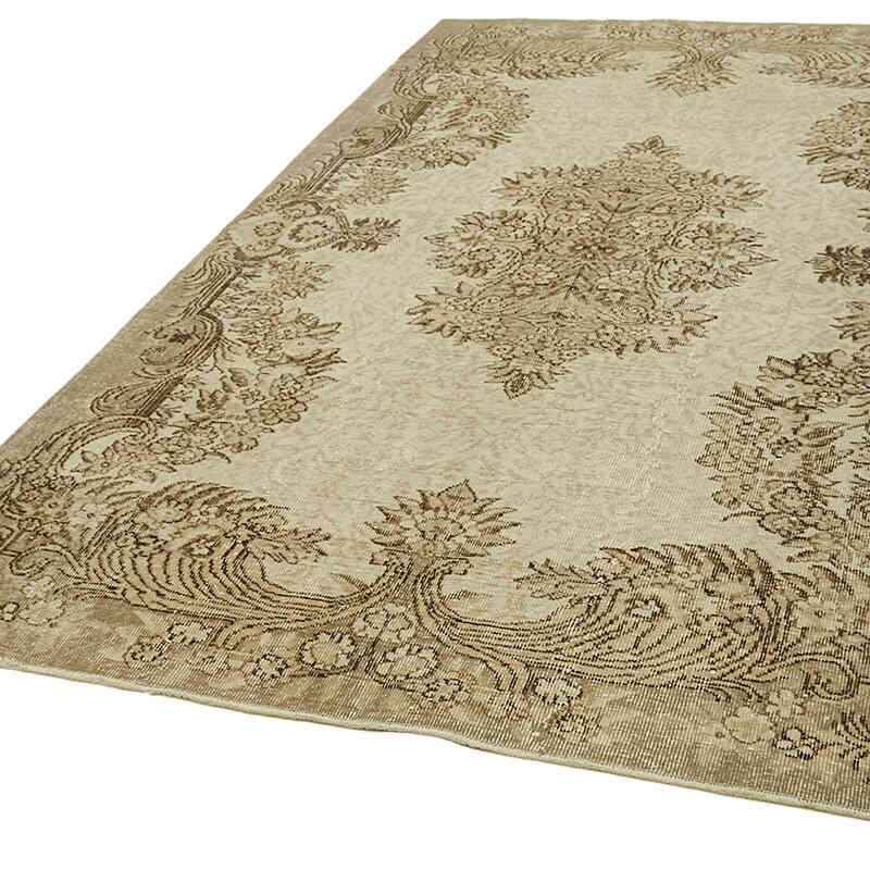 Alfombra Vintage Turca Anudada a Mano - 171 cm x 279 cm - K0060054