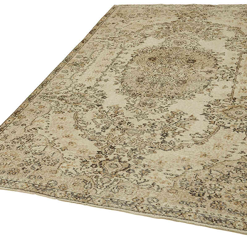 Alfombra Vintage Turca Anudada a Mano - 164 cm x 265 cm - K0060055