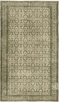 El Dokuma Vintage Halı - 167 cm x 288 cm