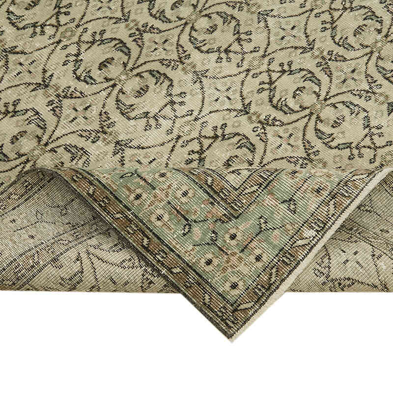 Alfombra Vintage Turca Anudada a Mano - 167 cm x 288 cm - K0060057
