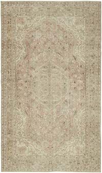 El Dokuma Vintage Halı - 157 cm x 262 cm