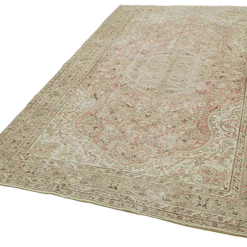 Vintage Turkish Hand-Knotted Rug - 5' 2" x 8' 7" (62" x 103") - K0060062