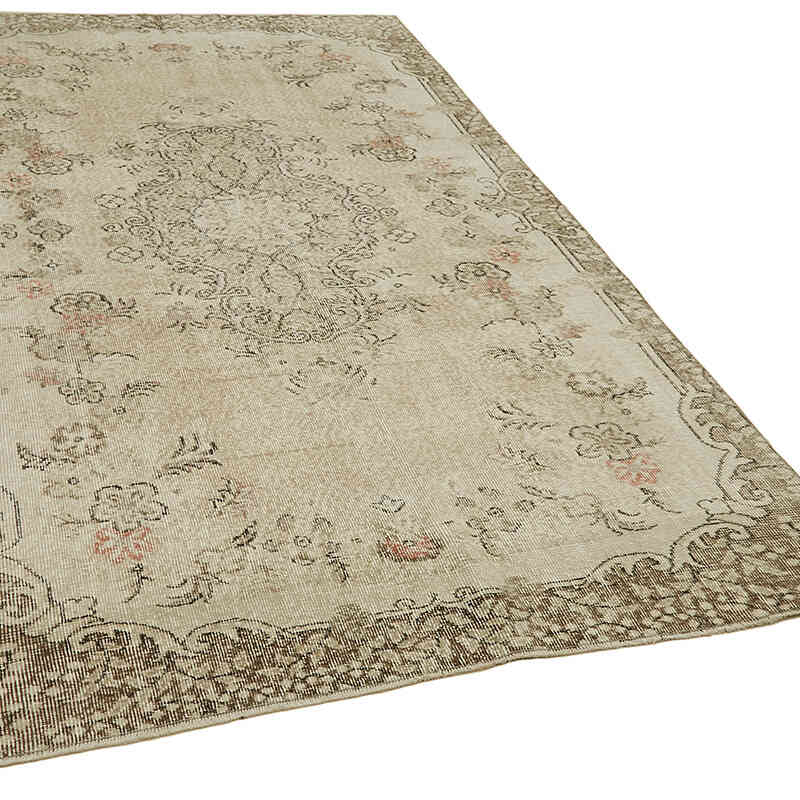 Vintage Turkish Hand-Knotted Rug - 5' 2" x 8' 11" (62" x 107") - K0060063