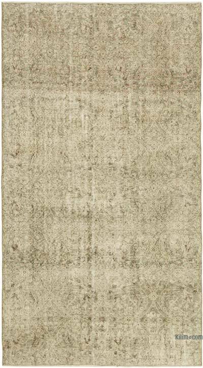 Alfombra Vintage Turca Anudada a Mano - 154 cm x 273 cm