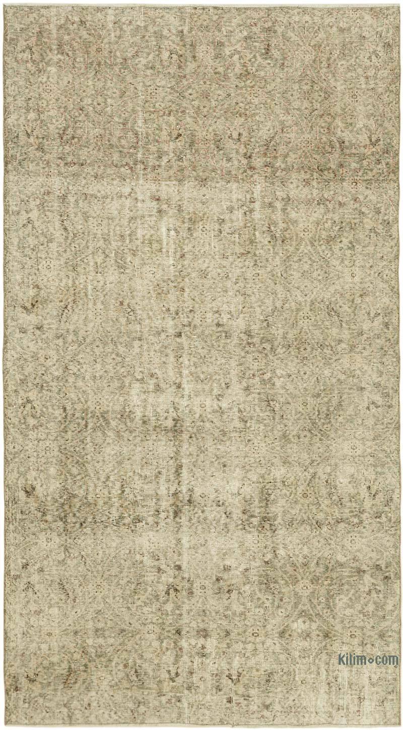 Alfombra Vintage Turca Anudada a Mano - 154 cm x 273 cm - K0060064