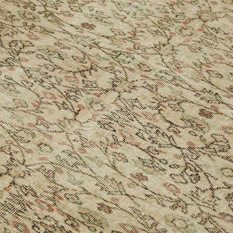 Alfombra Vintage Turca Anudada a Mano - 158 cm x 260 cm - K0060066