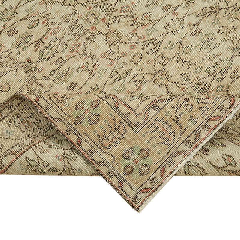 Alfombra Vintage Turca Anudada a Mano - 158 cm x 260 cm - K0060066