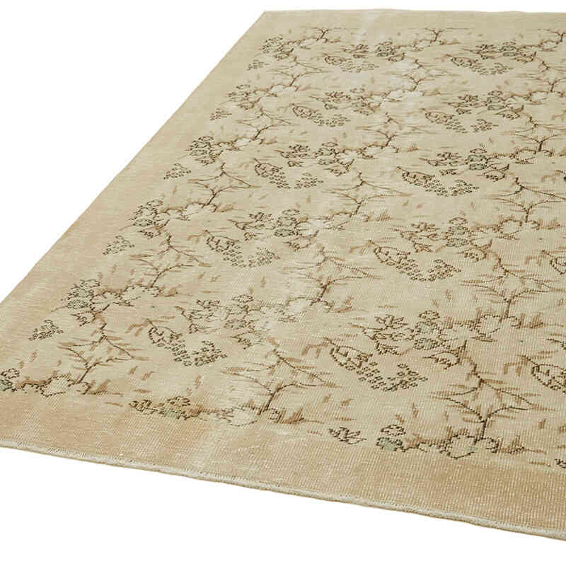 Alfombra Vintage Turca Anudada a Mano - 163 cm x 270 cm - K0060073