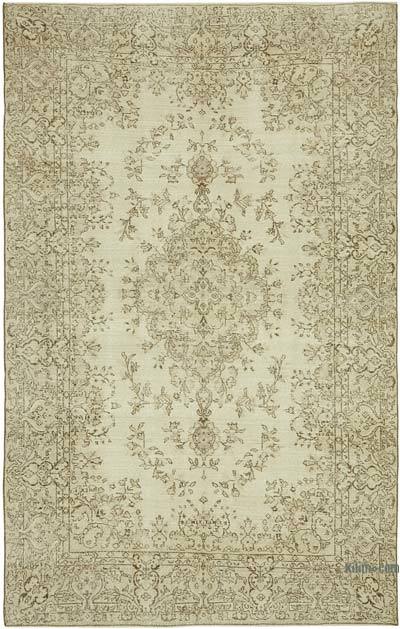 Vintage Turkish Hand-Knotted Rug - 6' 8" x 10' 3" (80 in. x 123 in.)