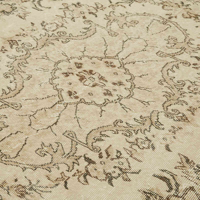 Alfombra Vintage Turca Anudada a Mano - 204 cm x 304 cm - K0060081