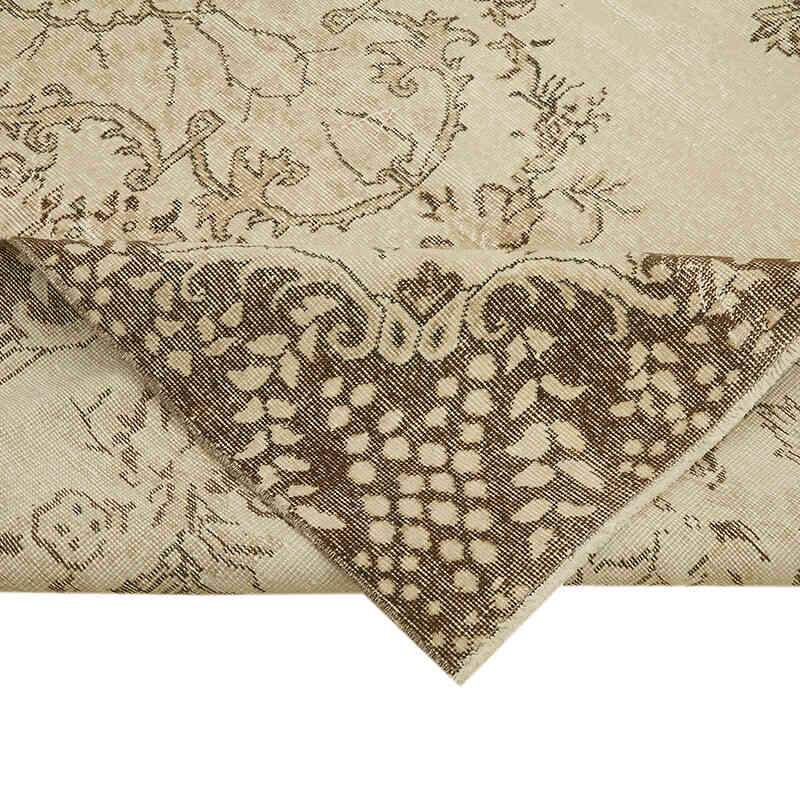 Alfombra Vintage Turca Anudada a Mano - 204 cm x 304 cm - K0060081
