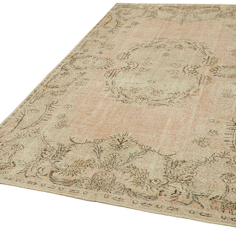 Vintage Turkish Hand-Knotted Rug - 5' 5" x 9' 5" (65" x 113") - K0060083