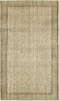 El Dokuma Vintage Halı - 155 cm x 260 cm