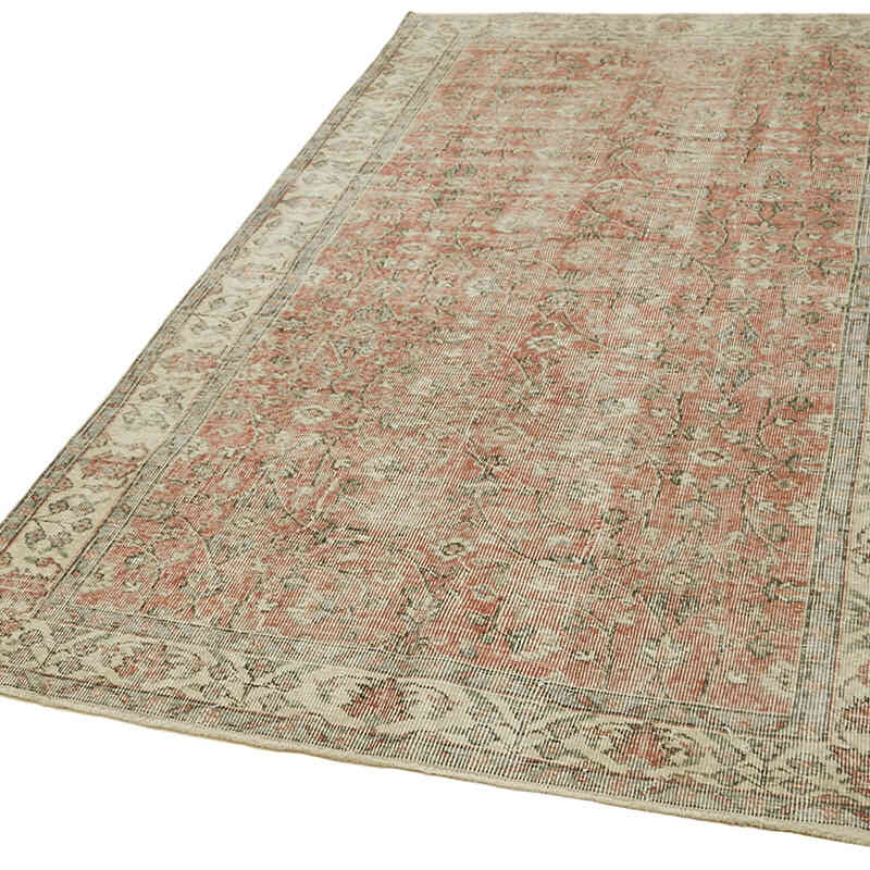 Vintage Turkish Hand-Knotted Rug - 4' 9" x 8' 4" (57" x 100") - K0060086