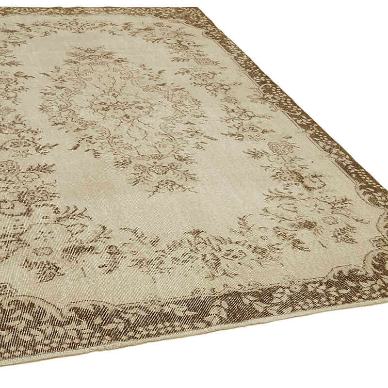 Vintage Turkish Hand-Knotted Rug - 6'  x 9' 7" (72" x 115") - K0060092