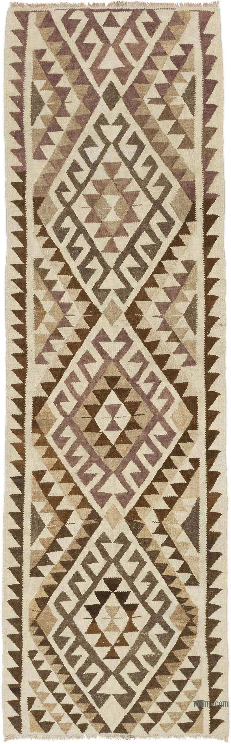 Vintage Anadolu Kilim Yolluk - 100 cm x 315 cm - K0060124