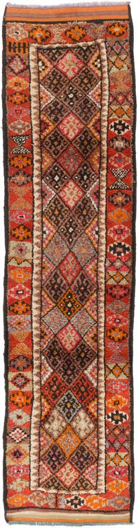 Vintage Anadolu Yolluk - 85 cm x 323 cm