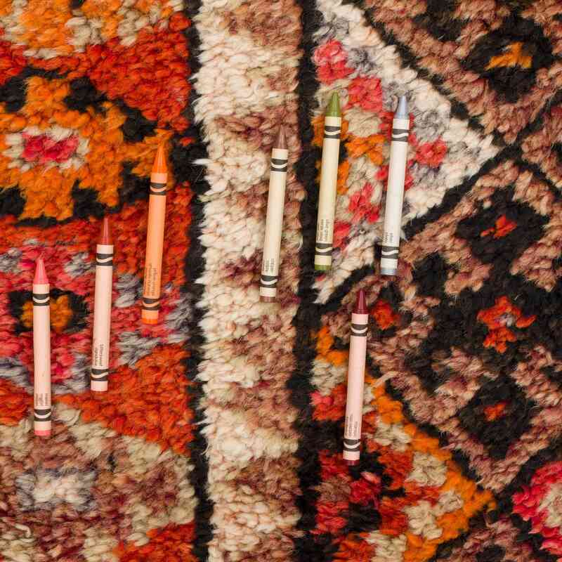 Alfombra Vintage de pasillo - 85 cm x 323 cm - K0060131