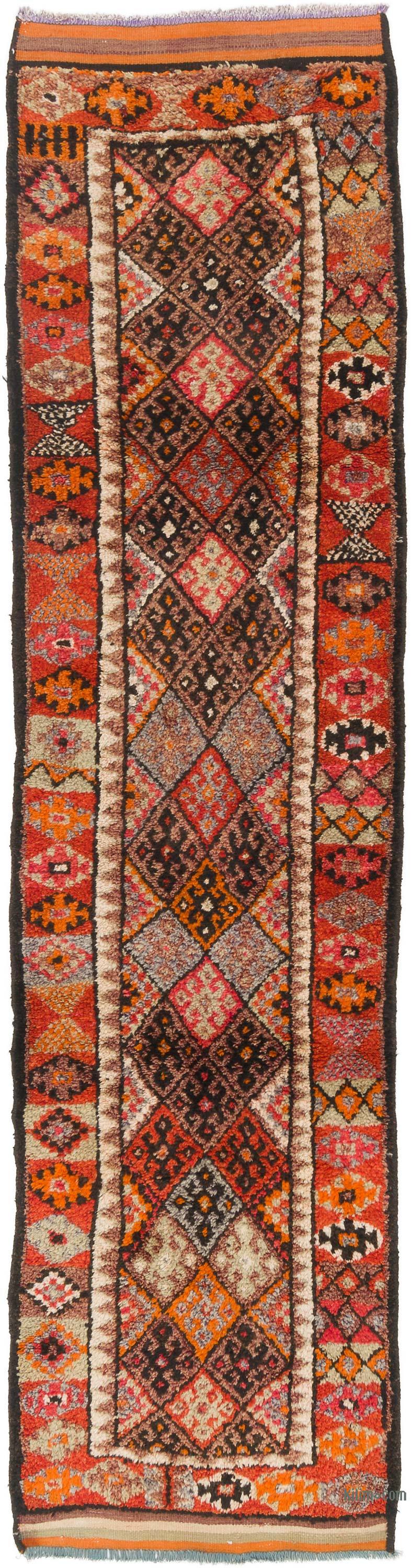 Alfombra Vintage de pasillo - 85 cm x 323 cm - K0060131