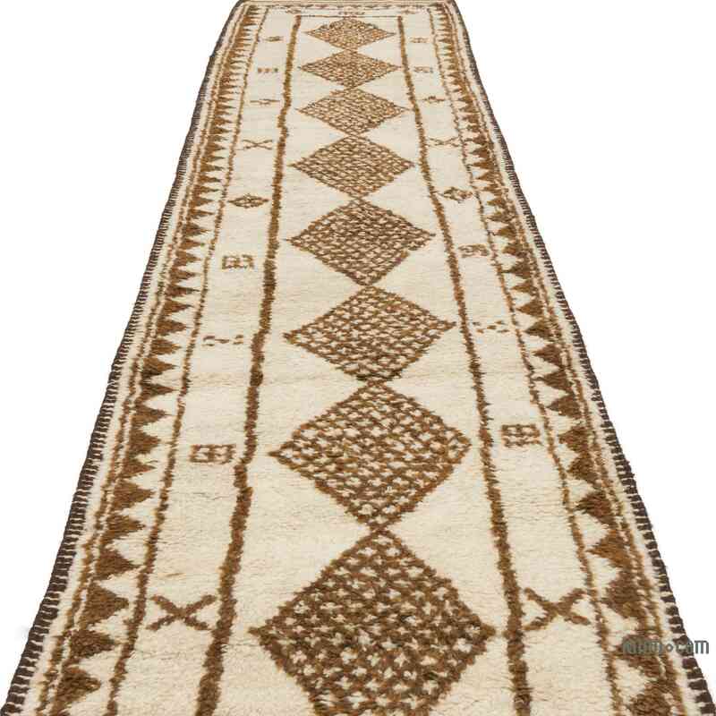 Alfombra Vintage de pasillo - 87 cm x 389 cm - K0060138