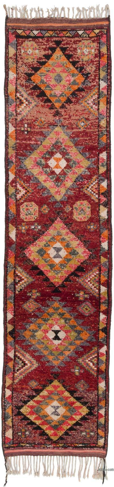 Vintage Turkish Runner Rug - 3' 3" x 13' 3" (39 in. x 159 in.)