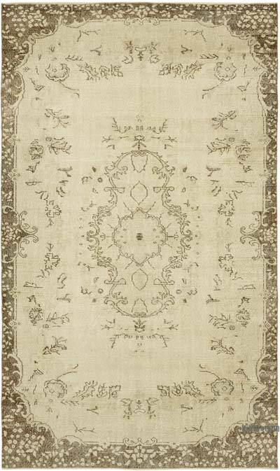 Alfombra Vintage Turca Anudada a Mano - 185 cm x 311 cm