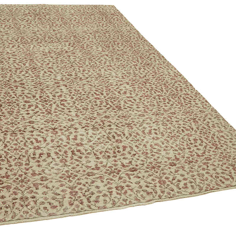 Alfombra Vintage Turca Anudada a Mano - 173 cm x 285 cm - K0060154