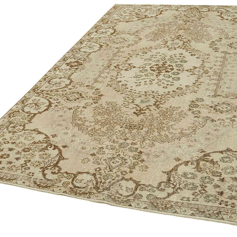 Vintage Turkish Hand-Knotted Rug - 5' 6" x 8' 10" (66" x 106") - K0060156