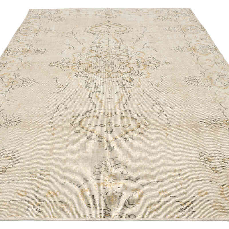 Vintage Turkish Hand-Knotted Rug - 5' 6" x 8' 6" (66" x 102") - K0060162