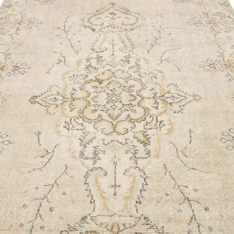 Vintage Turkish Hand-Knotted Rug - 5' 6" x 8' 6" (66" x 102") - K0060162