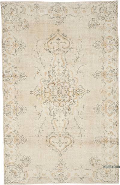 El Dokuma Vintage Halı - 167 cm x 260 cm