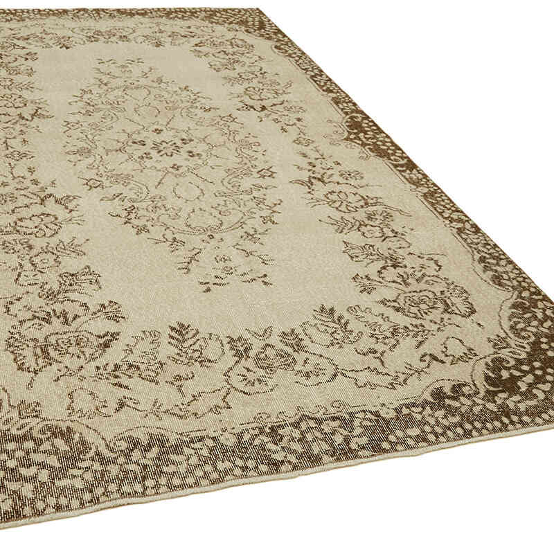 Vintage Turkish Hand-Knotted Rug - 5' 5" x 9' 5" (65" x 113") - K0060163