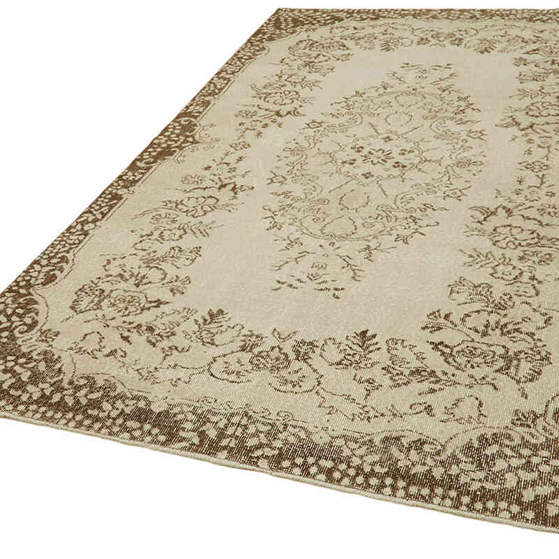 Vintage Turkish Hand-Knotted Rug - 5' 5" x 9' 5" (65" x 113") - K0060163