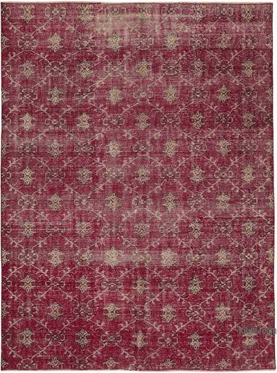 Vintage Turkish Hand-Knotted Rug - 6' 9" x 9'  (81 in. x 108 in.)