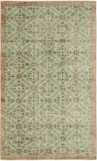 El Dokuma Vintage Halı - 178 cm x 287 cm
