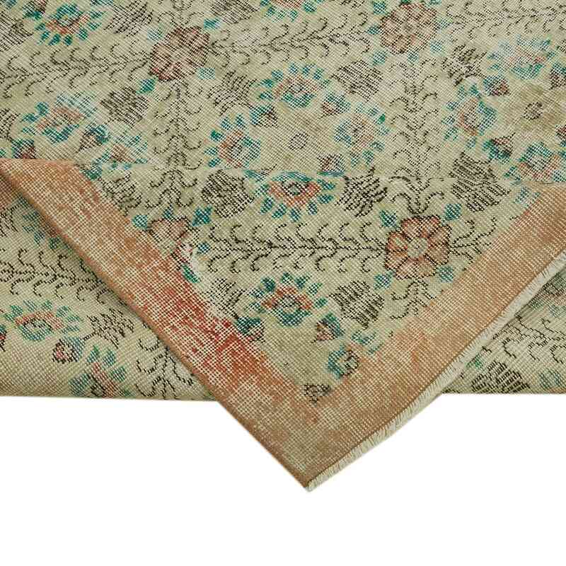 El Dokuma Vintage Halı - 178 cm x 287 cm - K0060173