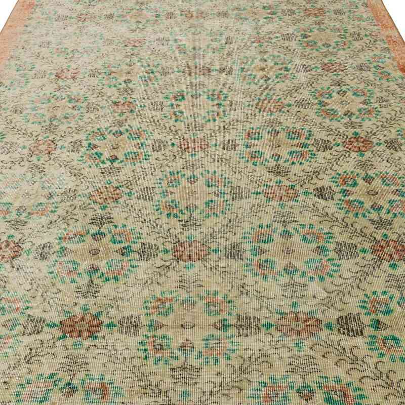 El Dokuma Vintage Halı - 178 cm x 287 cm - K0060173