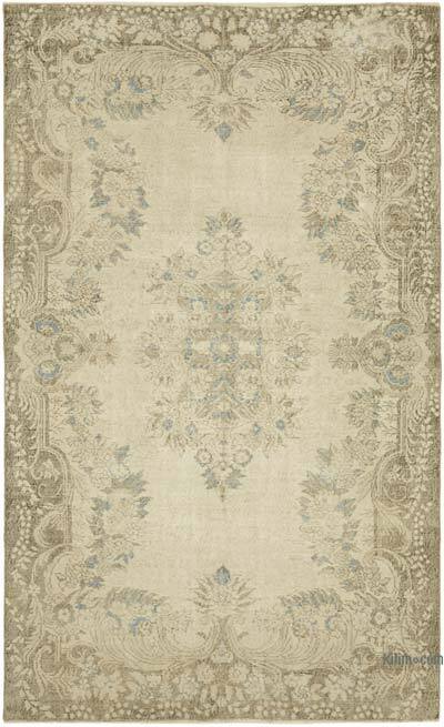 Alfombra Vintage Turca Anudada a Mano - 178 cm x 288 cm