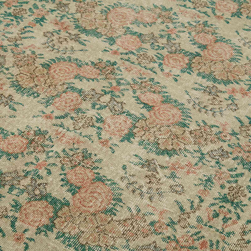 Alfombra Vintage Turca Anudada a Mano - 185 cm x 285 cm - K0060184