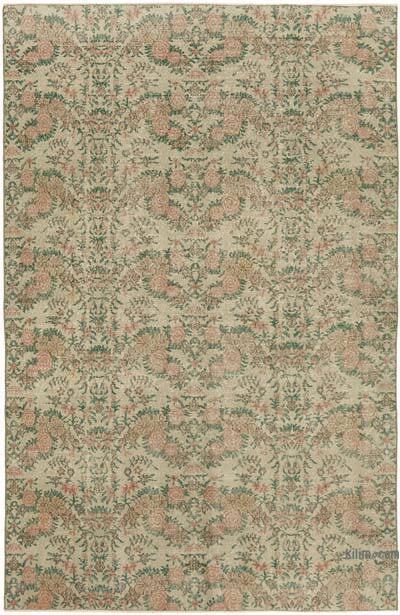 Alfombra Vintage Turca Anudada a Mano - 185 cm x 285 cm