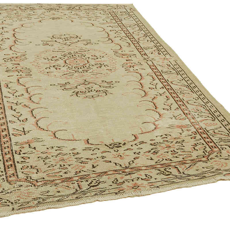 El Dokuma Vintage Halı - 165 cm x 228 cm - K0060194