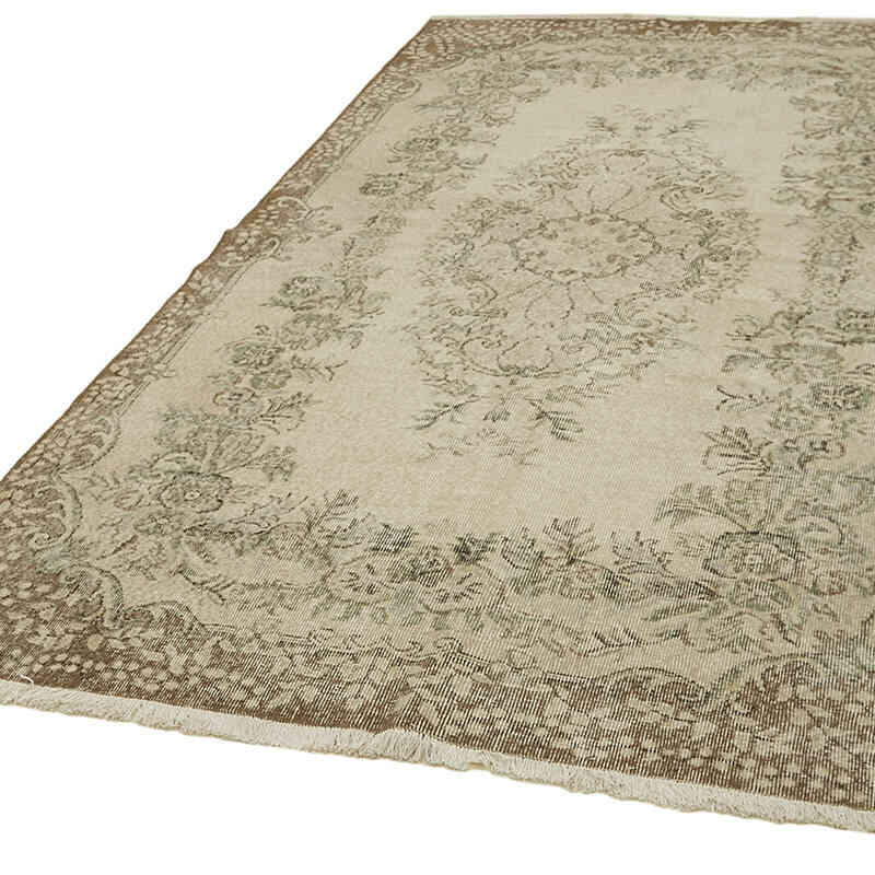 Alfombra Vintage Turca Anudada a Mano - 165 cm x 276 cm - K0060200