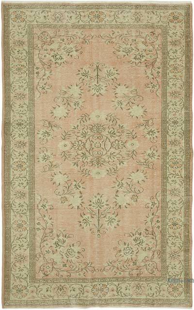 El Dokuma Vintage Halı - 190 cm x 294 cm