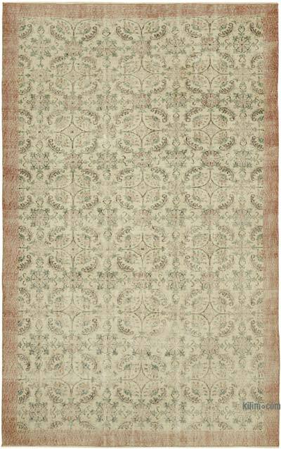 El Dokuma Vintage Halı - 188 cm x 295 cm